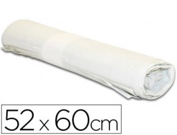 Rollo 20 bolsas basura blancas 70µ 52x60cm. 20l.